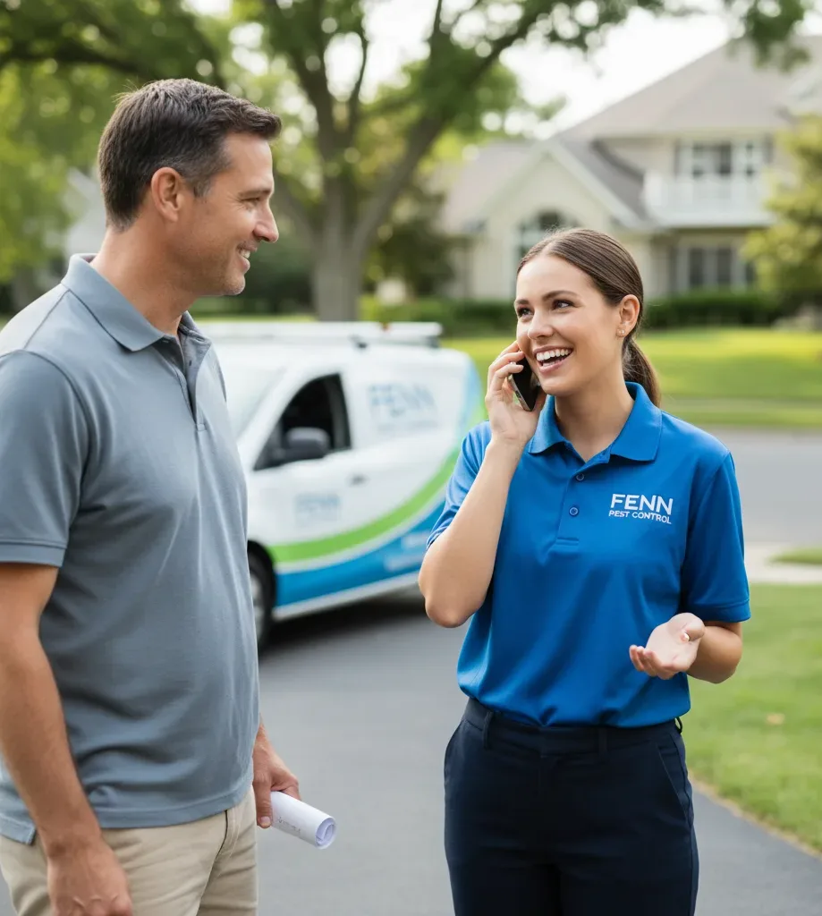 Fenn Pest Control customer support in Centerport